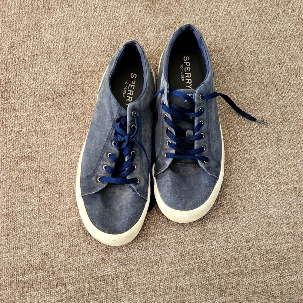 Men's Sperry Topsider Shoes 11M Blue